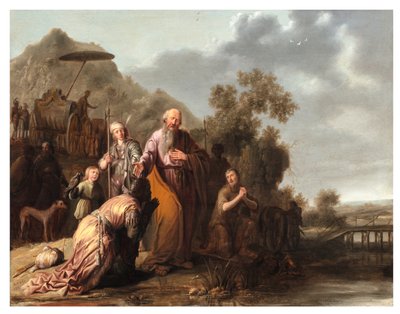 El bautismo del eunuco, c.1632 (óleo sobre tabla) de Jacob Willemsz de (c.1630 after 1675) Wet