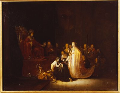 La Reina de Saba ante el Rey Salomón de Jacob Willemsz de Wet or Wett