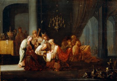La circuncisión, siglo XVII de Jacob Willemsz de Wet the Elder