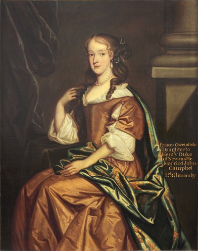 Lady Frances Cavendish, Lady Glenorchy de Jacob circle of Huysmans