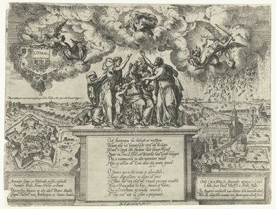Alegoría de la conquista de la ciudadela de Amberes, 1577 de Jacob de Gheyn (I)