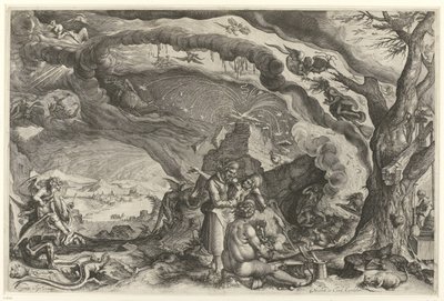 Sábado de brujas de Jacob de Gheyn (II) (attributed to workshop of)