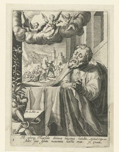 Pablo como pecador arrepentido Ocho pecadores arrepentidos del Antiguo y Nuevo Testamento (título de la serie) de Jacob de Gheyn (II) (workshop of)