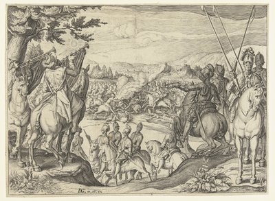lucha ecuestre La escuela ecuestre (título de la serie) de Jacob de Gheyn (II) (workshop of)
