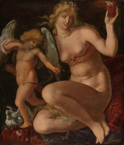 Venus y Amor de Jacob de Gheyn (II)