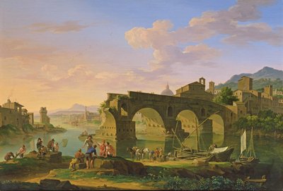 El Ponte Rotto en Roma de Jacob de Heusch