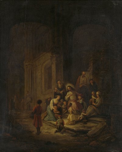 Cristo bendice a los niños de Jacob de I Wet