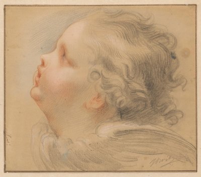 Cabeza de querubín, a la izquierda de Jacob de Wit