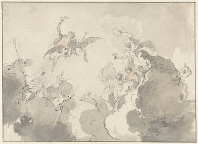 Diseño de pintura de techo de Jacob de Wit