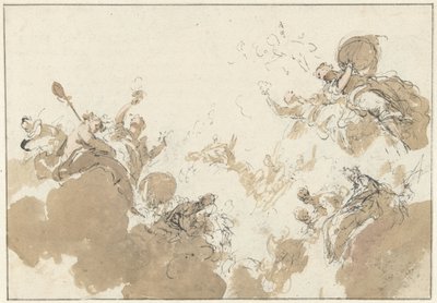 Diseño de pintura de techo de Jacob de Wit
