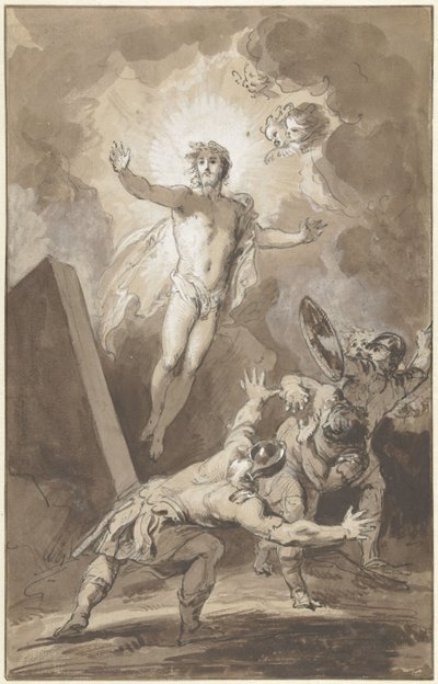 resurrección de cristo de Jacob de Wit