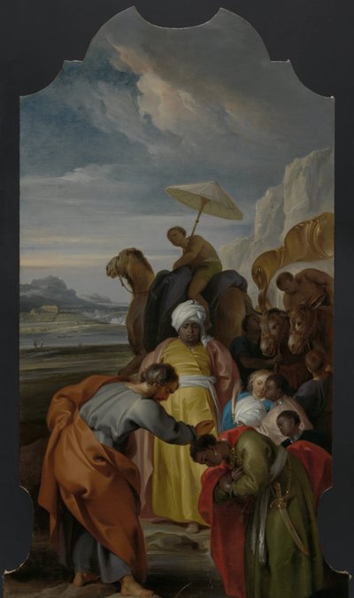 San Felipe bautizó al eunuco de Jacob de Wit
