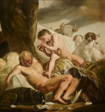 Argos, Mercurio e Ío de Jacob van Campen