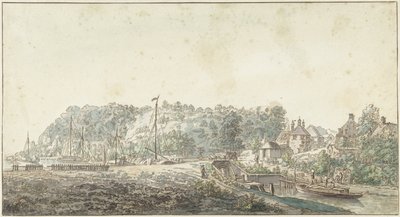 La esclusa de Grebbe entre Rhenen y Wageningen de Jacob van Liender