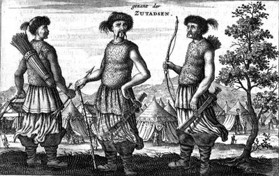 Guerreros del sur, de un relato de una embajada holandesa a China de Jacob van Meurs