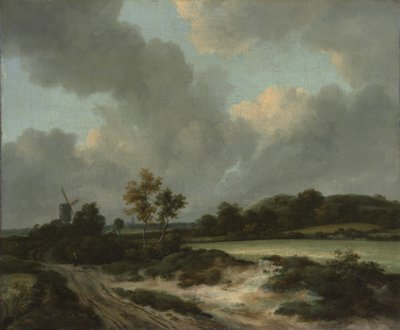 Campos de Grano, mediados o finales de 1660 de Jacob van Ruisdael