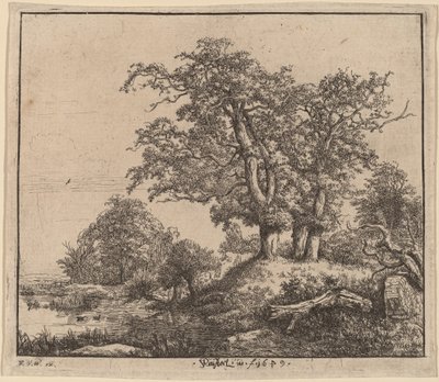 Los Tres Robles de Jacob van Ruisdael