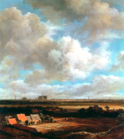 Vista de Haarlem, 1670 de Jacob van Ruisdael