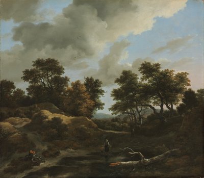 Paisaje Boscoso y Montañoso de Jacob van Ruisdael