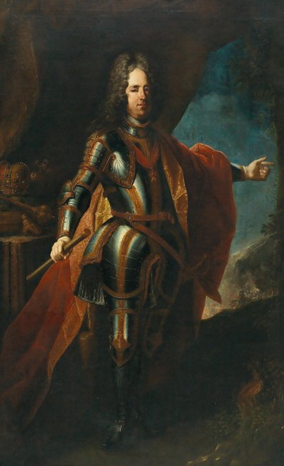 Retrato de Carlos VI 1685-1740, Emperador del Sacro Imperio Romano de Jacob van Schuppen