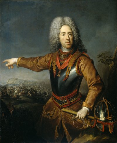 Retrato de Eugenio, Príncipe de Saboya de Jacob van Schuppen