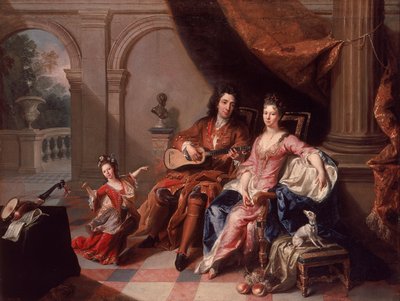 El guitarrista de Jacob van Schuppen