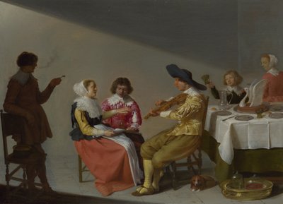 Una Fiesta Musical, 1631 de Jacob van Velsen