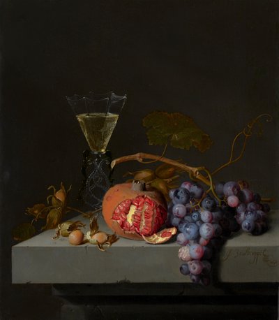 Naturaleza Muerta con Frutas de Jacob van Walscapelle