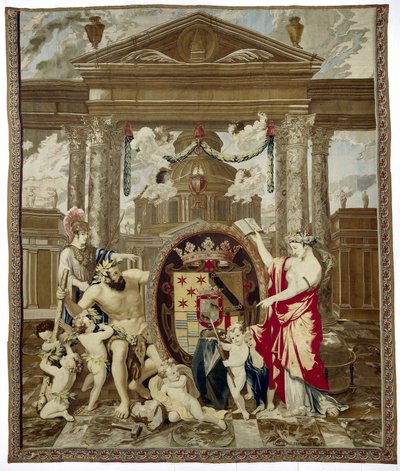 Escudo de Armas del Conde de Monterey de Jacob van der Borcht (I)
