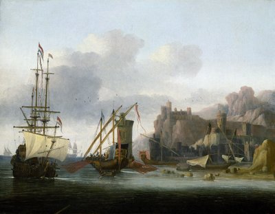 Navegación por el Bósforo de Jacob van der Croos