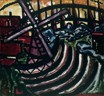 El molino holandés, 1916 de Jacoba Berendina van Heemskerck van Beest
