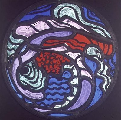 Composición abstracta, medallón de Jacoba van Heemskerck