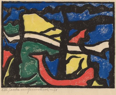Composición, 1914-1915 de Jacoba van Heemskerck van Beest