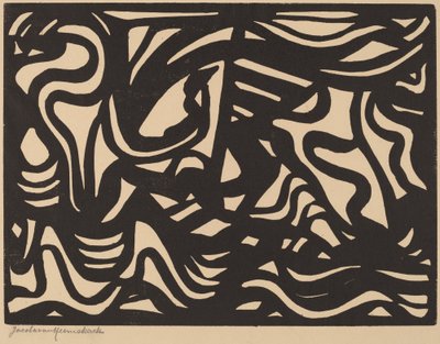Composición, 1921 de Jacoba van Heemskerck van Beest
