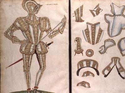 Armadura para el Conde de Essex, c.1589 de Jacobe Halder