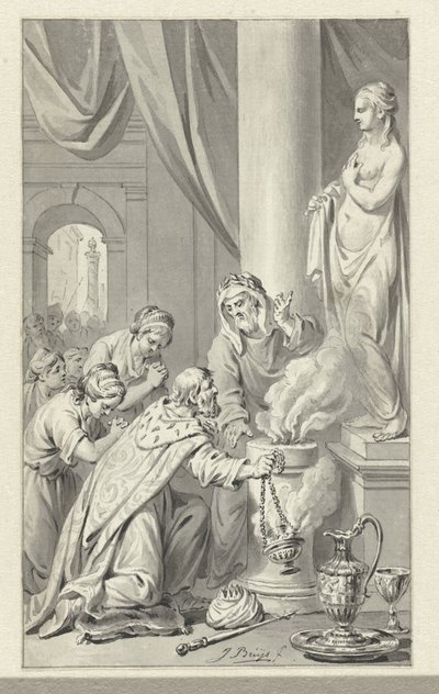 La idolatría de Salomón de Jacobus Buys