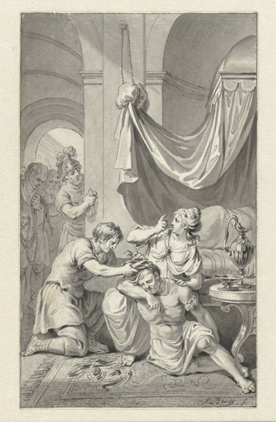 Sansón y Dalila de Jacobus Buys