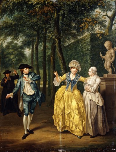 La negativa, 1772 de Jacobus Buys
