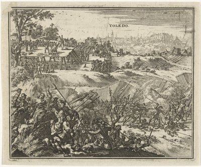 Batalla en Toledo Revuelta de las comunidades de Jacobus Harrewijn