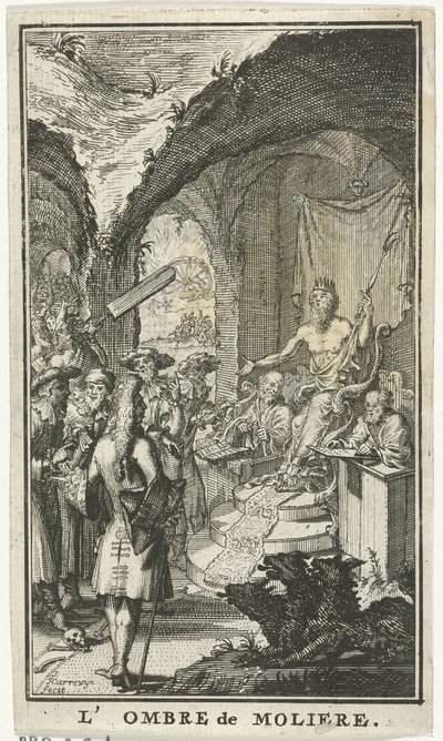 Molière ante los jueces de Plutón L