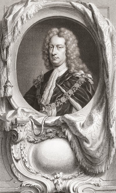 Charles Spencer, 3er Conde de Sunderland de Jacobus Houbraken