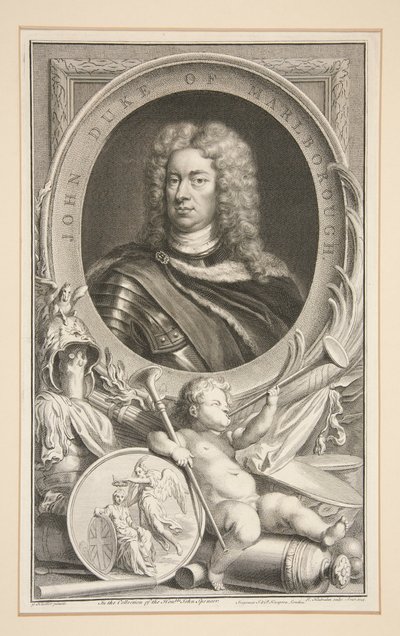 Juan, duque de Marlborough de Jacobus Houbraken