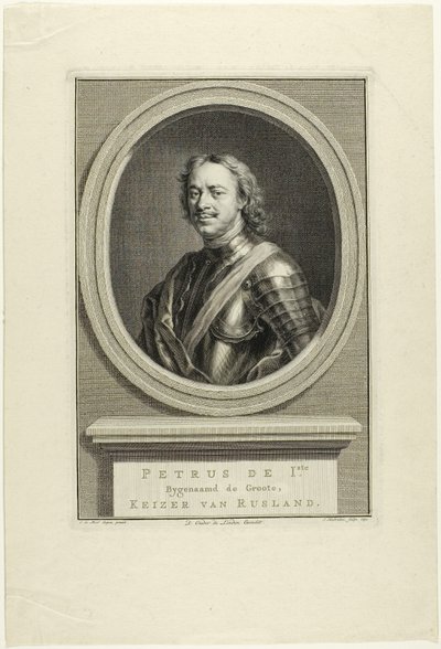 Pedro I de Rusia de Jacobus Houbraken