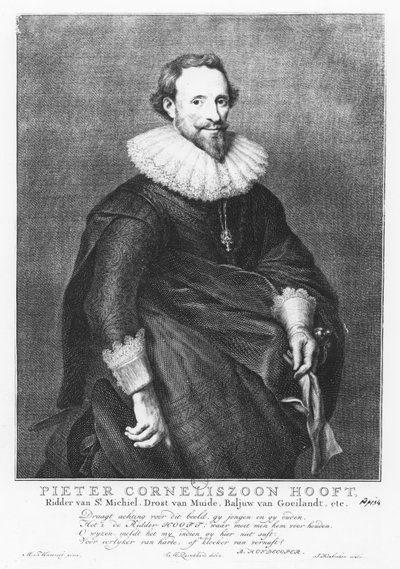 Pieter Corneliszoon Hooft de Jacobus Houbraken