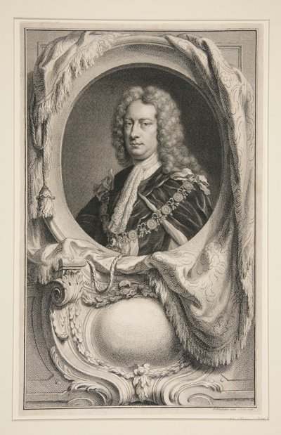 Retrato de Jacobus Houbraken