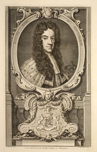 Retrato de Daniel, Conde de Nottingham, ilustración de 