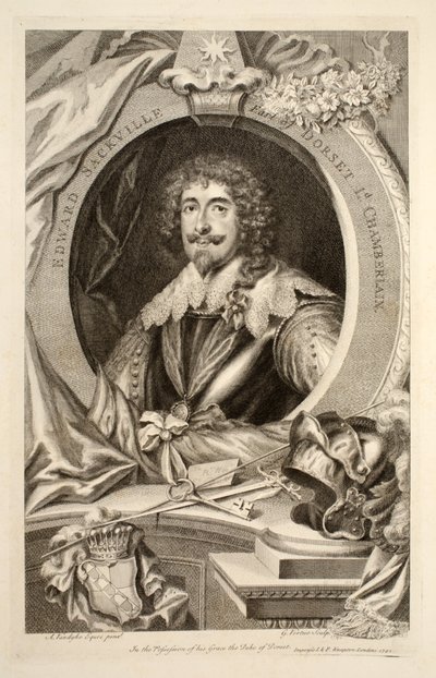 Retrato de Edward Sackville, ilustración de 