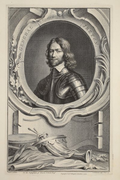 Retrato del General Ireton, ilustración de 