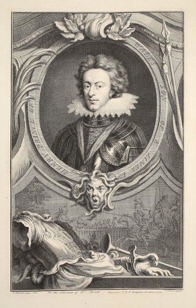 Retrato de Enrique, Príncipe de Gales, ilustración de 