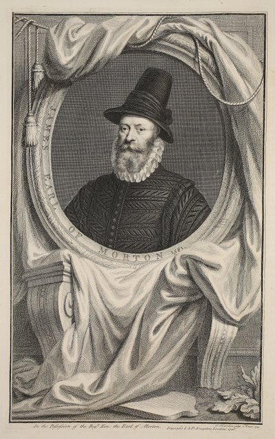 Retrato de James, Conde de Morton, ilustración de 